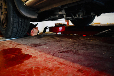 Tire Shop Photography | Oil changes branding photography