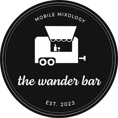 The wander bar logo logo