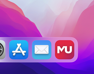 Murdoch University Desktop App Icon app figma icon logo ui ux