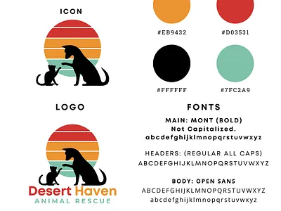 (Re)Branding Kit | Desert Haven Project branding graphic design logo