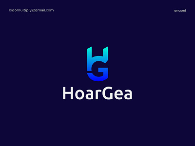 Hoargea logo/ HG logo brand identity branding crypto design g h hg hg letter logo icon illustration letter hg logo logo design logos saas technology