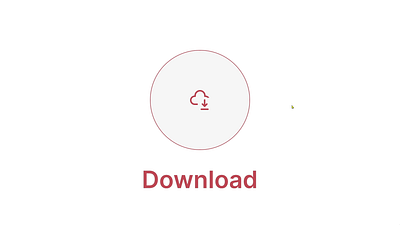 Download Animation in Figma abu hasan after effect animation button hover download effect glow effect home page icon icon animation interaction landing page loader loading loading animation micro interaction motion design process processing u animation