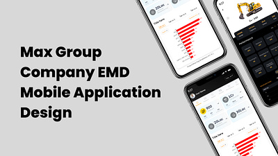 EMD Mobile App graphic design logo ui