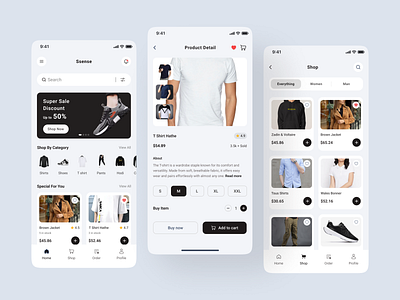 Fashion E-Commerce Mobile App design e commerce ecommerce designs fashion fashion brand graphic design mobile app onlineshop shop shopping shopping shop store tshirt ui ui design