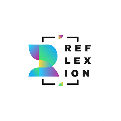 reflexion branding graphic design logo