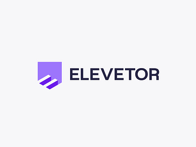 Elevetor logo branding identity logo logo design logotype modern logo