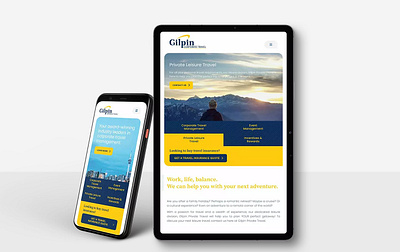 Gilpin Travel branding