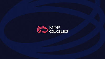 MDP Cloud big data branding cloud data servers gadgets laptops logotype servers symbol tech identity tech logo techshop