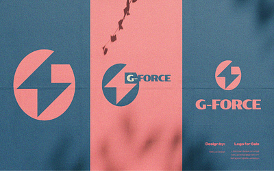 G Force Logo. branding design dual meaning logo electric logo g electric logo g force logo g lightning logo g logo g power logo graphic design illustration lightning logo logo logo design logo for sale modern logo negative space logo power logo sailcupdesign simple logo