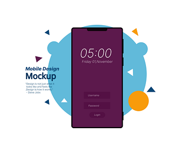 Mobile Design Mockup figma mobile dseign mockup design product design ui uiux ux