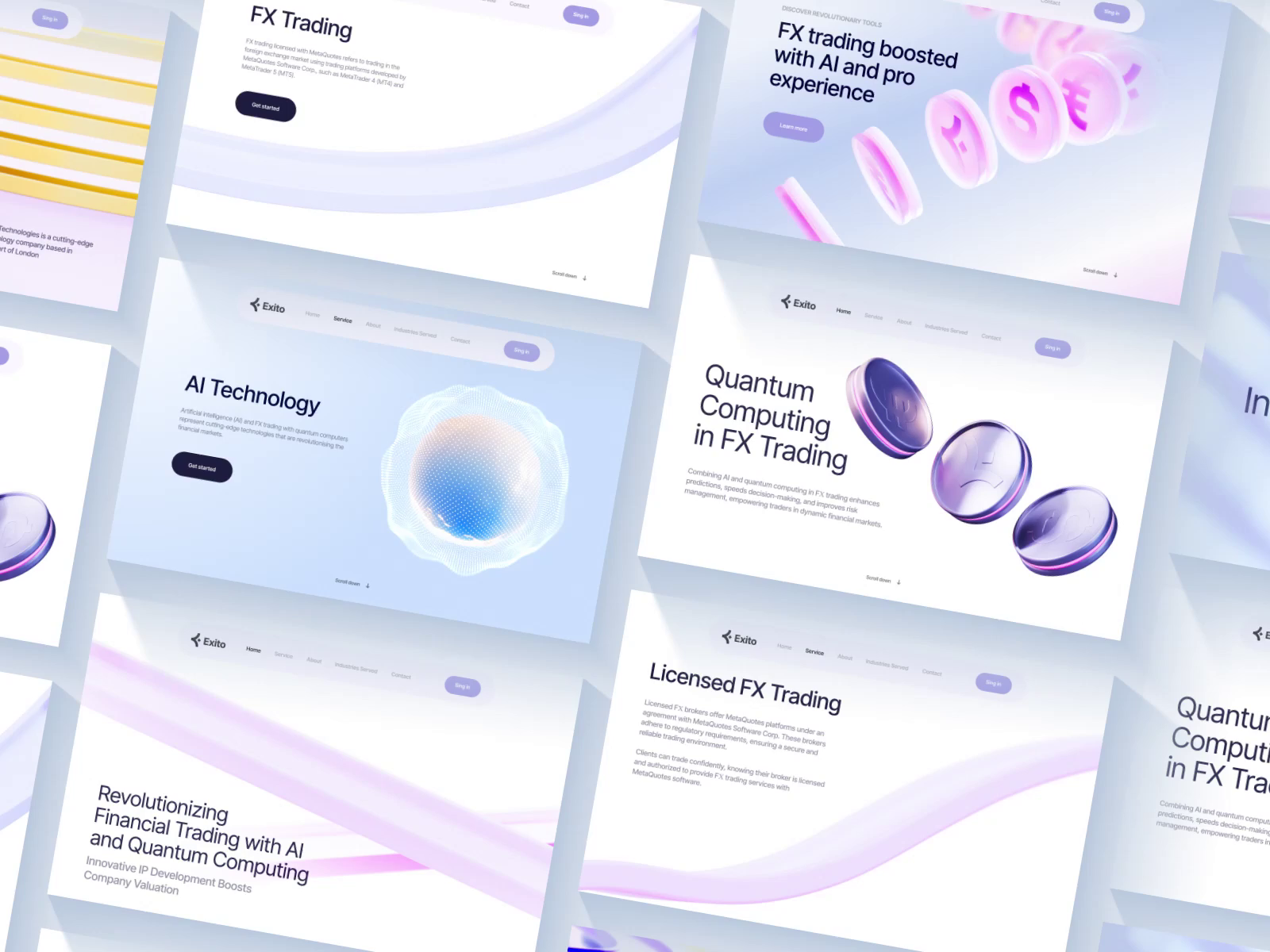 Example of Design Concept Of Website Or App