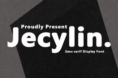 Jecylin Sans Serif Rounded Display Font ai font celeb font generate font handmade font instagram font lettering modern font poster font psd font sans font sans serif font summer font tiktok font winter font youtube font