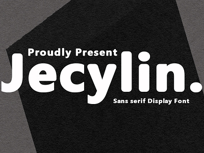 Jecylin Sans Serif Rounded Display Font ai font celeb font generate font handmade font instagram font lettering modern font poster font psd font sans font sans serif font summer font tiktok font winter font youtube font