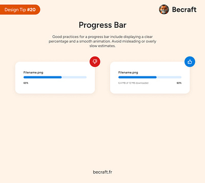 Progress Bar design do dont tips ui ui design ux ux design