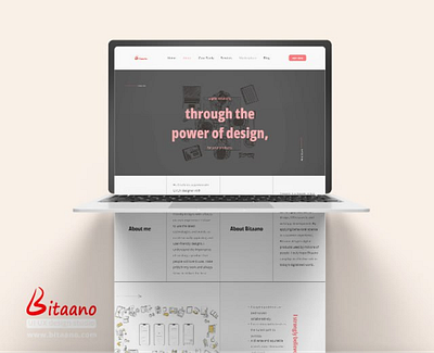 Design Studio Webpage Idea app branding design graphic design illustration minimal mobile ui ux web