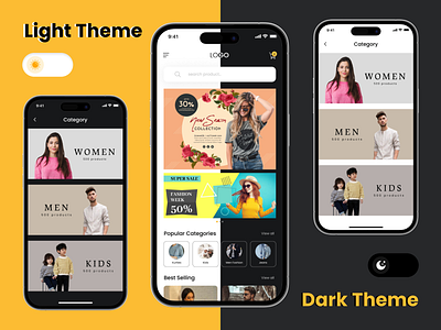 E-commerce app e commerce behance banner ui