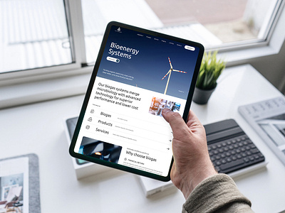 Website Design for Bioenergy System adobe photoshop branding design figma graphic design illustration logo ui ux web design web development website wordpress