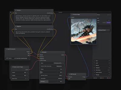 Web Interface Redesign for a Stable Diffusion Solution ai company ai dashboard ai design ai generator ai generator ui design ai image ai image generator ai model ai product ai technology artificial intelligence comfy comfy ai comfy ui diffusion prompt stability ai stable diffusion stable diffusion tool web design