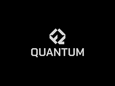 Quantum brand branding design digital dribbble graphic design identity logo logomark mark vector visual