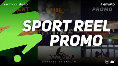 Envato - Sport Reel Promo | After Effects Template ice skate intro opener template youtube