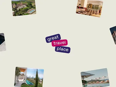 Great Travel Place animation branding cat logo motion graphics