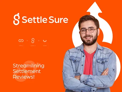 Settle Sure - Logo Design ailogo brandidentity branding graphicdesign illustration logo logodesign logoguidelines logos minimalistlogo minimallogo modern modernlogo modernlogodesign techlogo wordmark