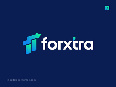 Forxtra - Marketing Agency Finance Logo Design Exploration arrow branding colorful design f logo finance gradient growth letter logo logo logo designer marketing modern logo payment startup symbol tech trendy up