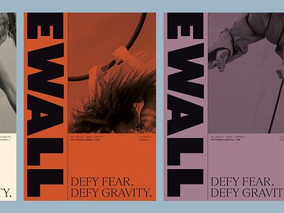 OTW Aerial - Visual Identity ballet branding choreography concept creative dance dance classes dancer dancers design disco graphic design illustration logo logo design music poster poster design typography vogue