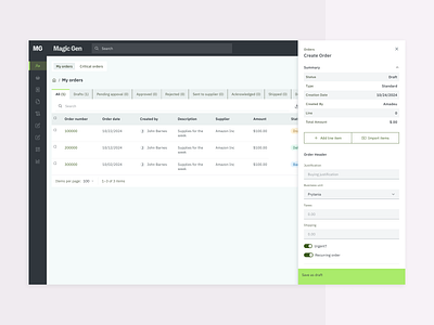 SaaS Accounting UI facelift accounting b2b design system interface saas ui