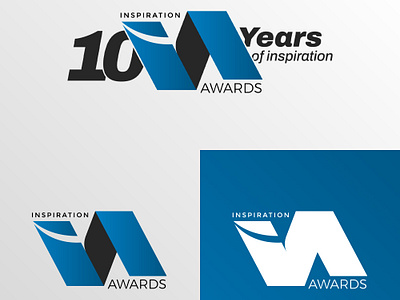 Inspiration Awards Re-Brand & 10 Years graphic design logo design re brand