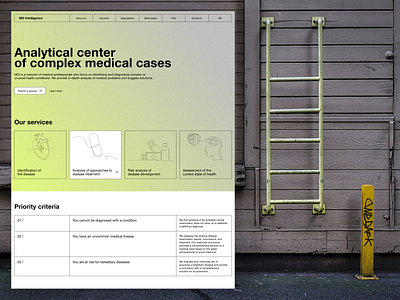 Website for medical center design doctors figma hospital landing medical medicalcenter ui uidesign webdesign