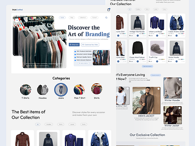 Cloth Store Website Design cloth shop cloth store design clothstore e commerce design ecommercedesign fashionwebsite graphic design shop trendingproducts ui ui ux uiuxdesign ux design webdesign website design