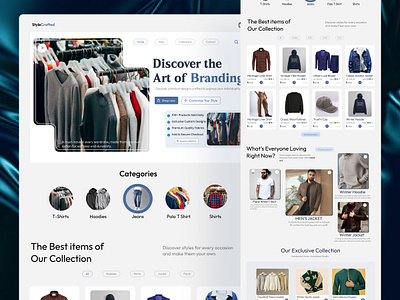 Cloth Store landing page cloth shop cloth store design clothstore e commerce design ecommercedesign fashionwebsite graphic design landing landing page page saas shop trendingproducts ui ui ux uiuxdesign ux design webdesign website design