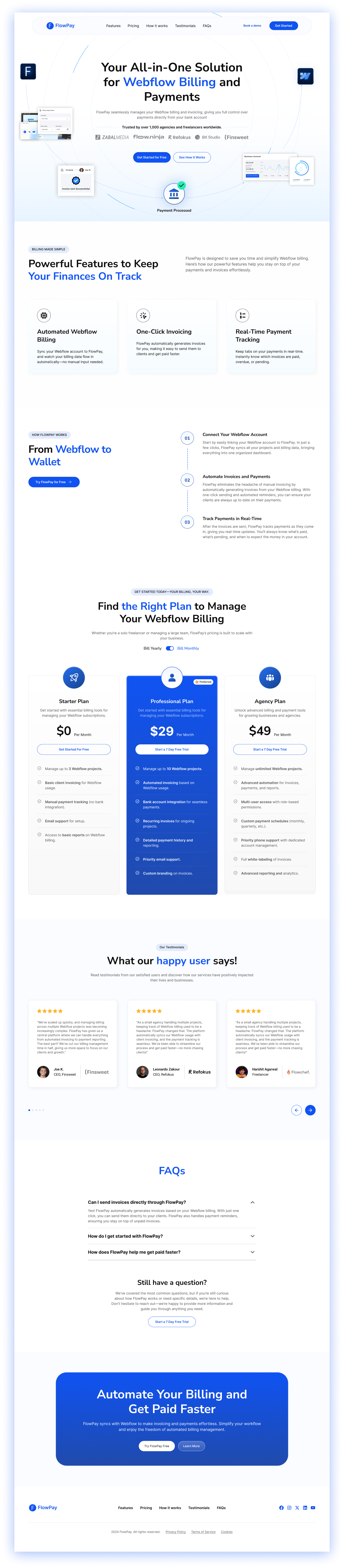 Example of 10 Page Website Design