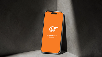 Al-Mayadeen English App UI/UX Case Study ai al mayadeen app application artificial intelligence carousel design graphic design live machine learning mobile navbar news news app orange persona portfolio ui ux vector