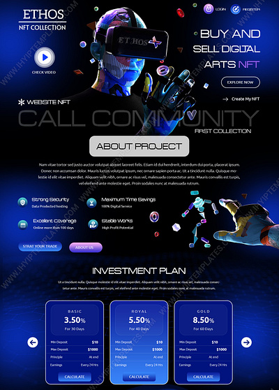 Unique HYIP Template – Once Sold, They'll Never Be Resold! best hyip template buy hyip template cryptocurrency design gc hyip template goldcoders hyip template hyip hyip design hyip design projects hyip investment hyip projects hyip template hyip templates illustration investment investment template ui web design