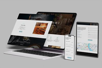 La Table de 3 - Website webdesign website