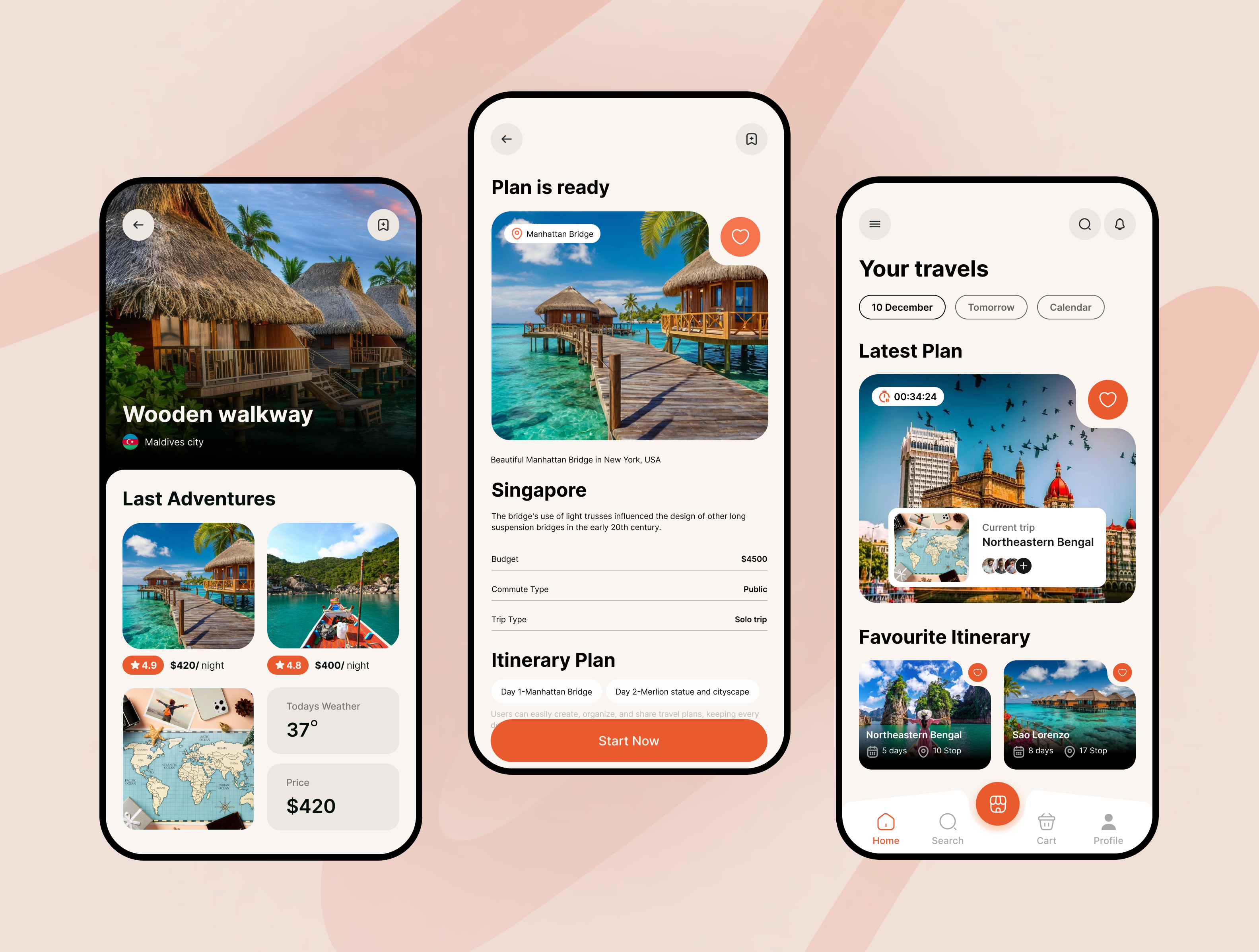Example of Mobile App UI UX Design