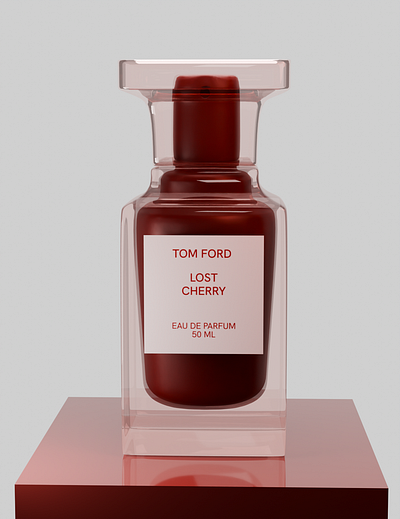 Lost Cherry perfume bottle 3d