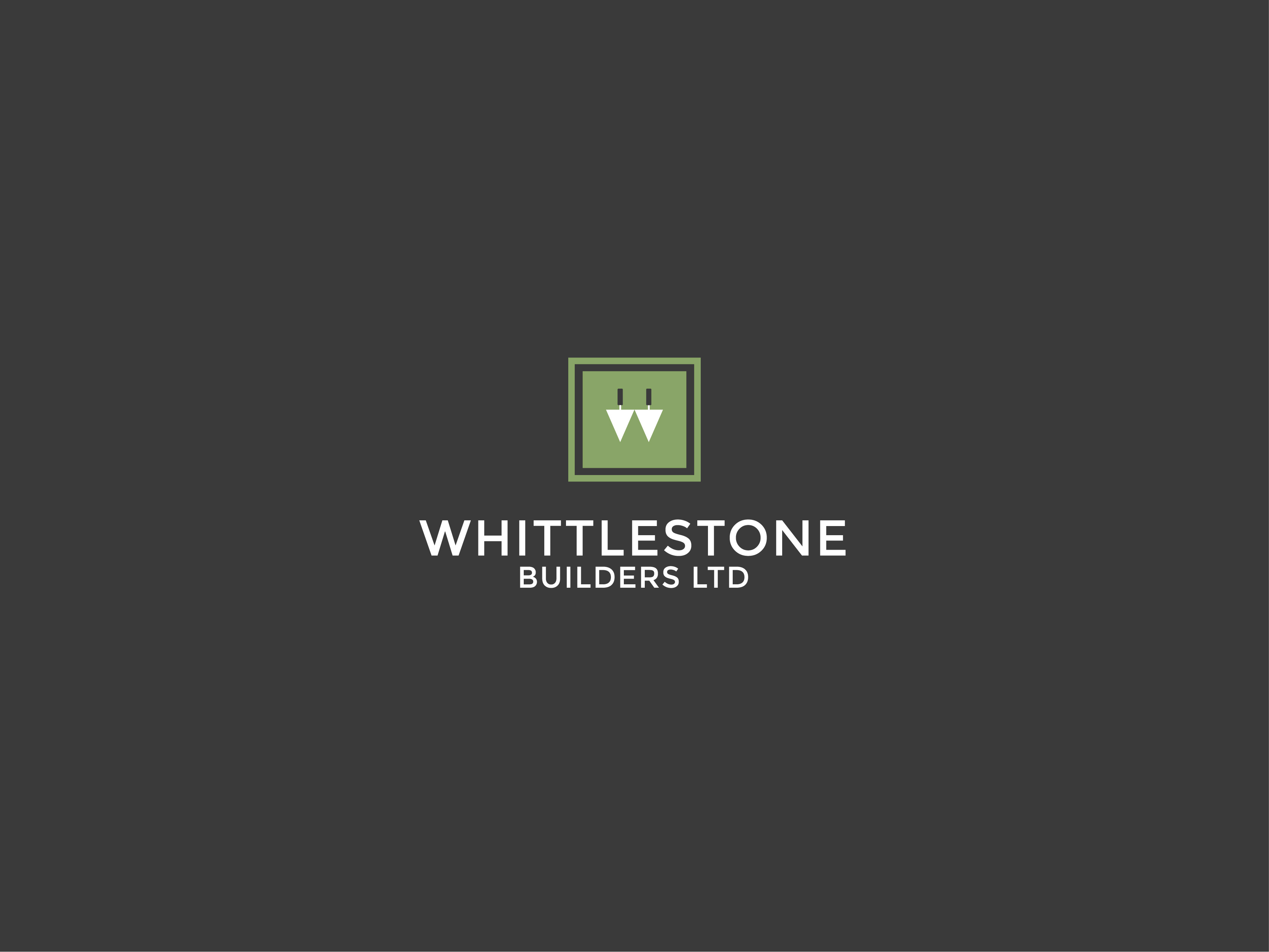 Whittlestone Builders | Logo brand design branding builders construction digital identity logo trowel w