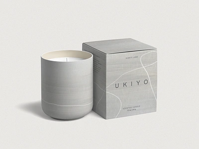 Candle Package Texture & Design candle grey package packaging