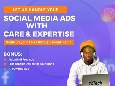 SOCIAL MEDIA AD CAMPAIGN DESIGN design graphic design