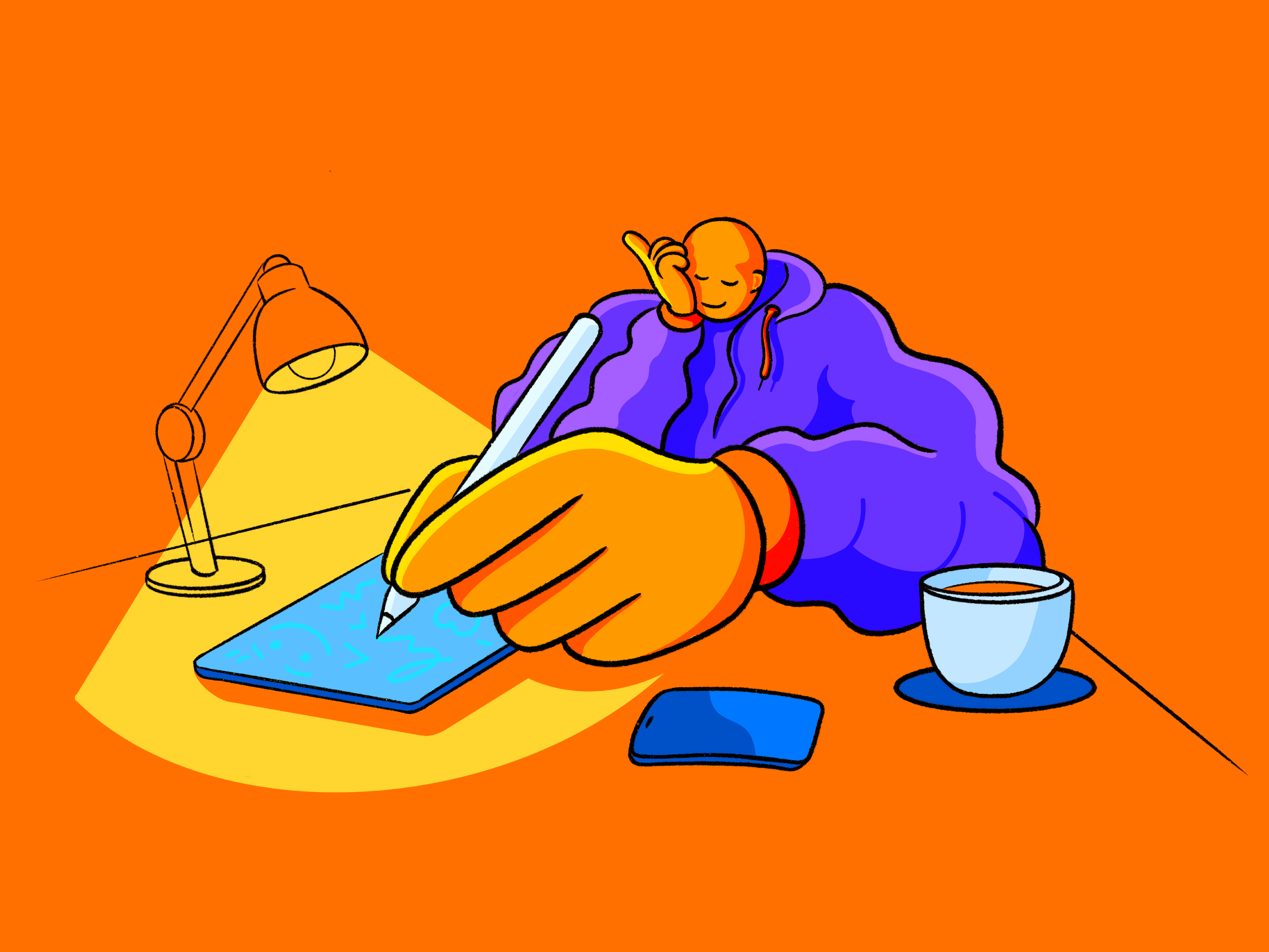 Example of Editorial & Marketing Illustrations