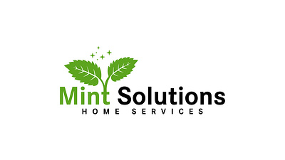 mint solutions home services logo desigenr 3d animation branding graphic design logo motion graphics ui