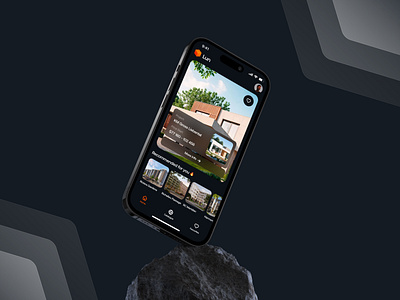 Real Estate App | UI/UX Design app interface designer appartment building business design house mobile app mobile design real estate agency real estate app rent app real estate rental house startup ui user interface ux webdesign