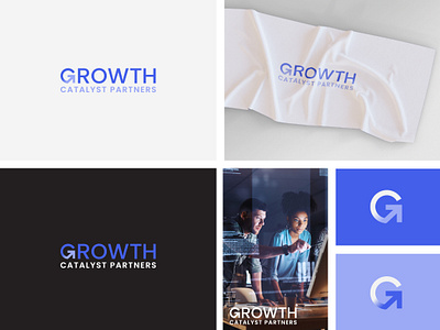 Growth Logo adobe photoshop branding design graphic design illustration landing page logo web design