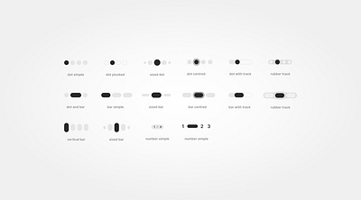 Page Indicators clean cleandesign creative creativedesign design designinspiration illustration indicator inspiration ios minimal minimalistic page page indicator pageindicator pagination slick ui userexperience