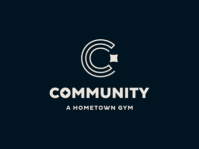 Gym Logo with Abstract C abstract c brand branding c c logo c symbol gym gym brand gym branding gym logo letter c logo logo design minimal minimal brand minimal c minimal logo minimalist simple logo