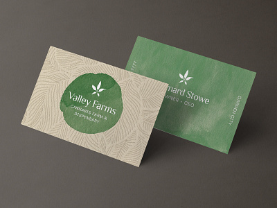 Organic Letterpress Business Card branding business card craft paper letterpress organic