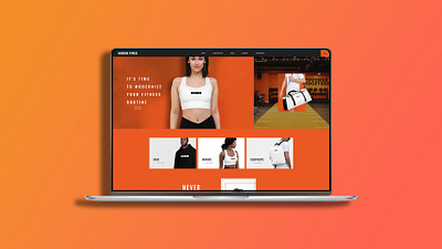 Moderne Fitness app branding design graphic design logo typography ui ux